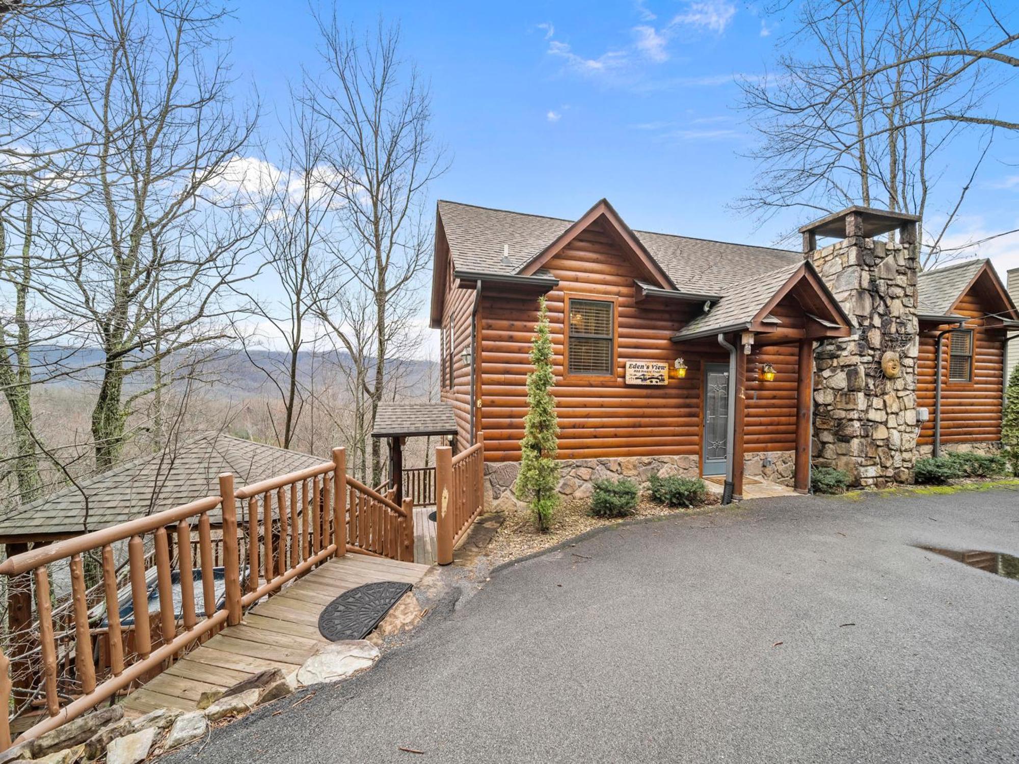 Edens View Villa Gatlinburg Bagian luar foto